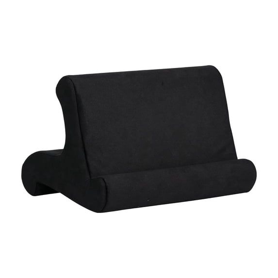 Lypsnake Tablet Pillow Stand & iPad Holder, Soft Velvet Multi-Angle Cushion for Reading Typing and Viewing, Universal Support for Tablets E-Readers and Phones