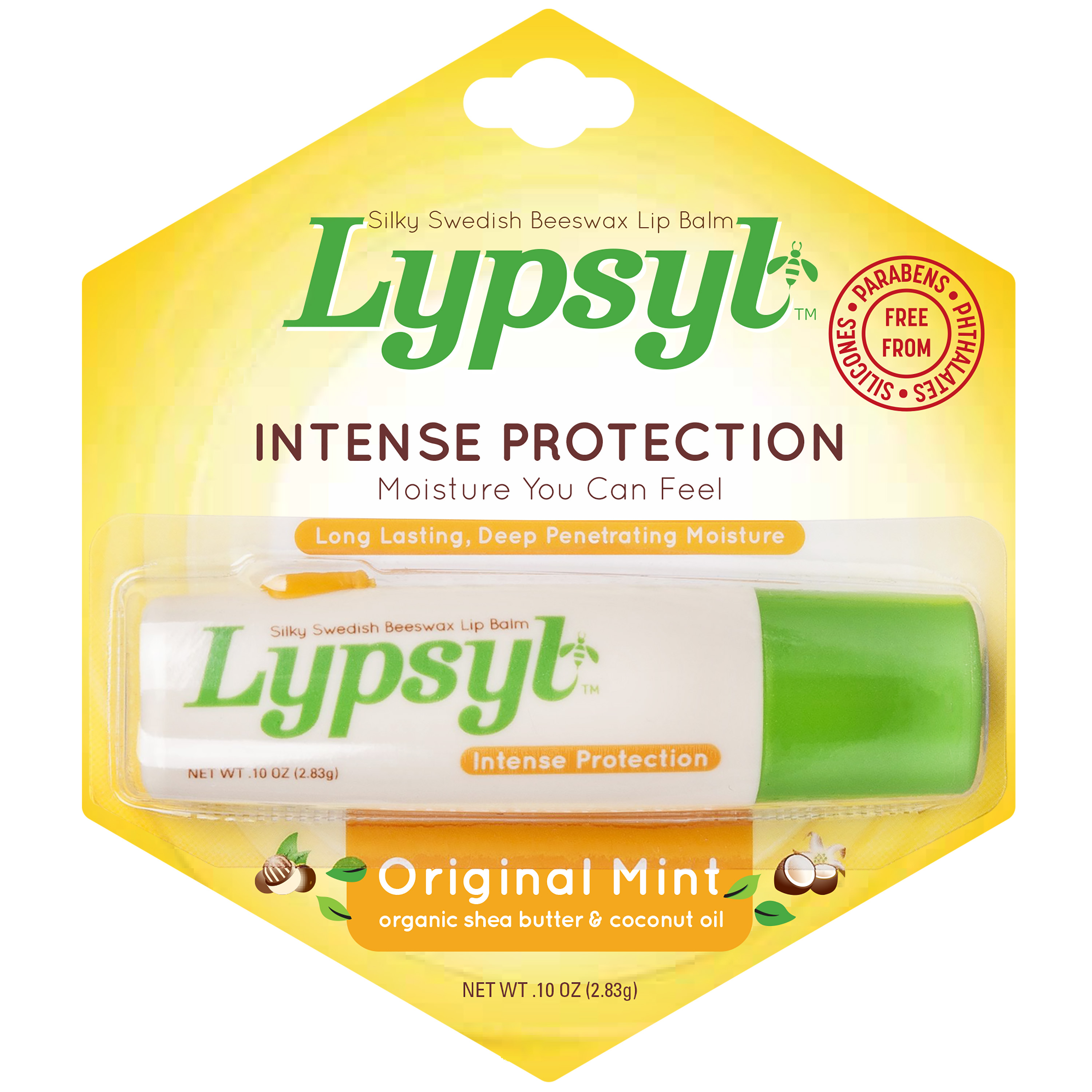 Lypsyl Intense Protection Original Mint Lip Balm, .10 oz. - image 1 of 9