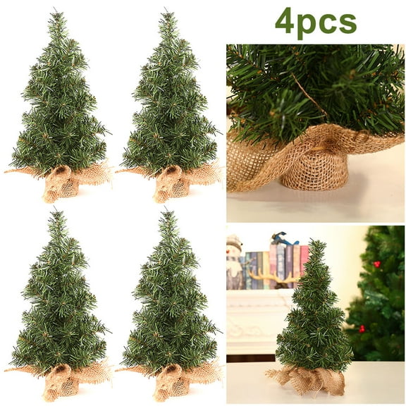 Lyqzj Miniature Pine Trees Reusable Small Artificial Trees Home Decor (30cm)