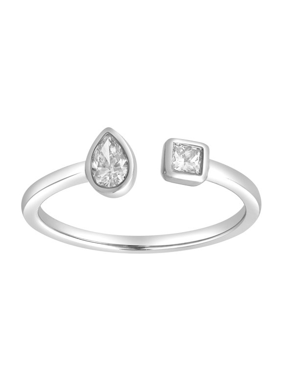 Lyra 14K Gold Lab Grown Diamond Open Ring - 0.25 Ct