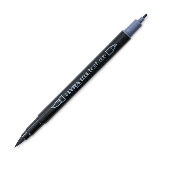 Lyra Aqua Brush Duo Marker - Cold Grey Deep 098