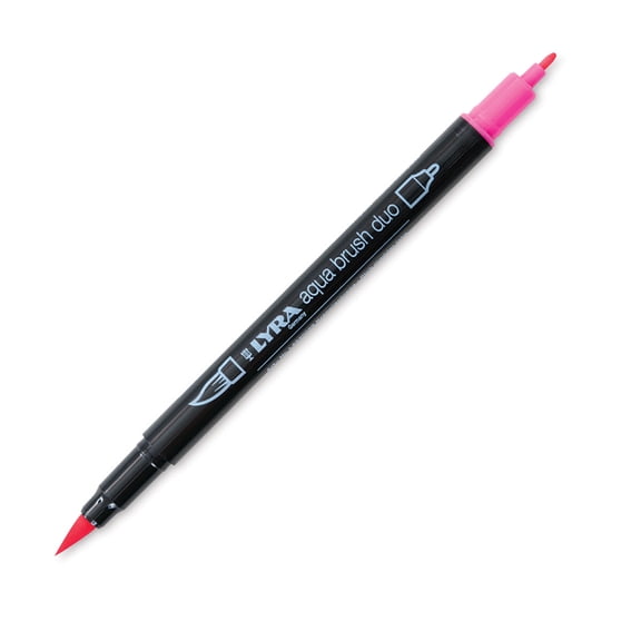 Lyra Aqua Brush Duo Marker - Pink Madder Lake 029