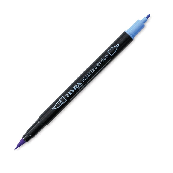 Lyra Aqua Brush Duo Marker - Smalt Blue 046
