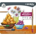 thumbnail image 1 of Lyra Aquarell Colored Pencil Set, 24-Colors, 1 of 5
