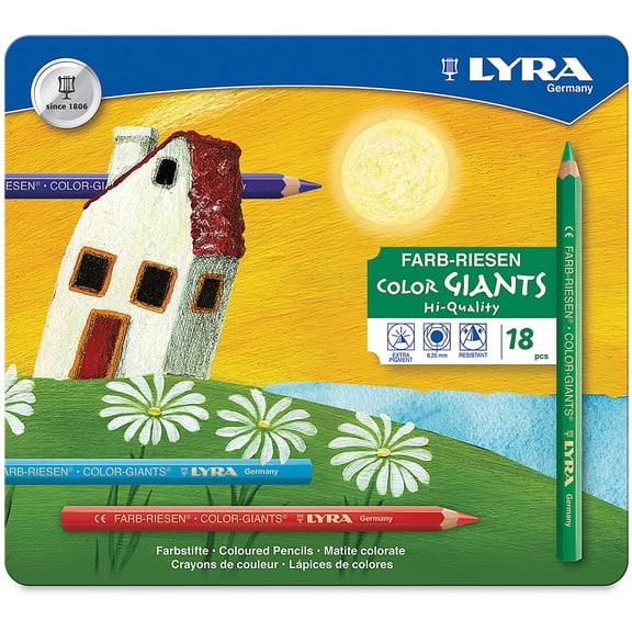 Lyra Color Giant Set - Assorted Colors, Set of 18