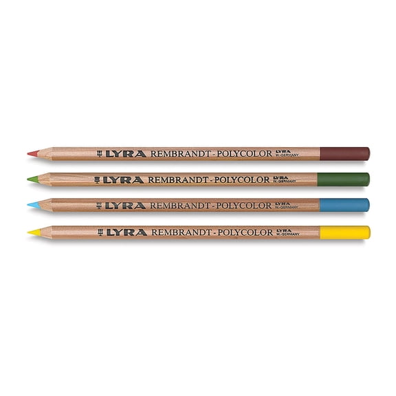 Lyra Rembrandt Polycolor Premium Oil-Based Colored Pencil Set - Set of 24, Assorted Colors