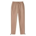 thumbnail image 1 of Lyrcatrment Mens Sweatpants Straight Leg Elastic Waist Drawstring Casual Workout Gym Running Athletic Trousers, 1 of 6