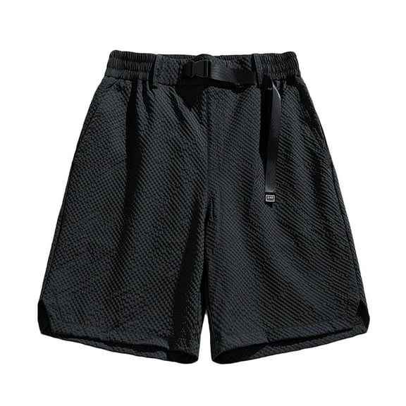 Lyrcatrment Plus Size Mens Cargo Shorts Drawstring Breathable Summer Beach Shorts with Pockets,M-6XL