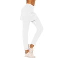 thumbnail image 1 of Lyrcatrment Womens Skirted Leggings Pull-On High Waisted Slim Fitted Summer Golf Tennis Skirts Casual Athletic Running Yoga Pants, 1 of 6