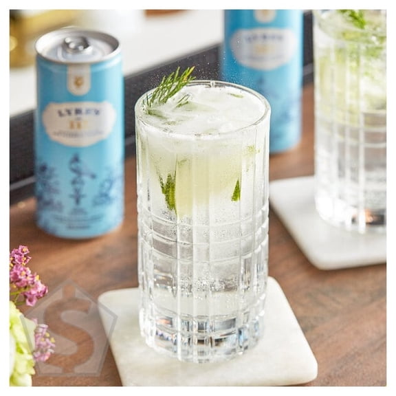 Lyre's Gin and Tonic Non-Alcoholic Mocktail 250 mL Can - 24/Case