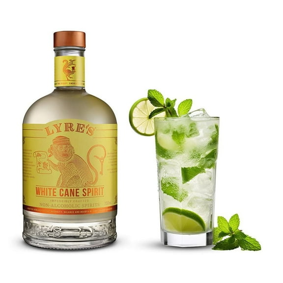 Lyre's White Cane Non-Alcoholic Spirit - White Rum Style | Award Winning | 700mL