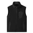 thumbnail image 1 of Lyrehush Mens Fleece Vest Jackets Full-Zip Warm Sleeveless Thermal Layering Outerwear Side Zip Pockets Winter Fall Vests, 1 of 7