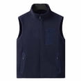 thumbnail image 1 of Lyrehush Mens Fleece Vest Jackets Full-Zip Warm Sleeveless Thermal Layering Outerwear Side Zip Pockets Winter Fall Vests, 1 of 7