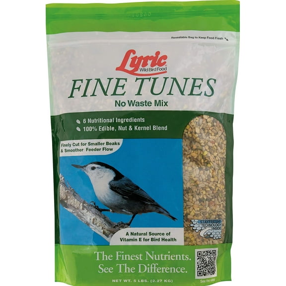 Lyric 26-47409 Lyric Fine Tunes Wild Bird Food 5 lbs. ea. Case of 88