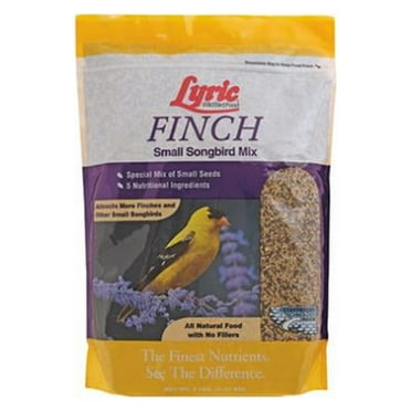 Lyric 2647404 Finch & Small Songbird Wild Bird Mix, 5 Lbs. - Quantity 8