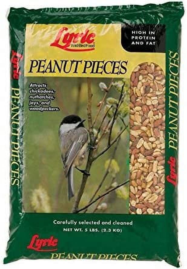 Lyric Chickadee and Nuthatch Wild Bird Food Peanut Pieces 5 lb.