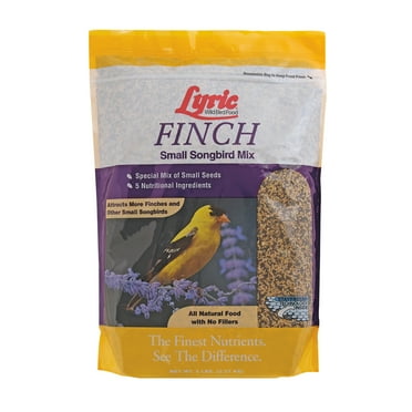 Lyric Finch Wild Bird Seed, Small Songbird Bird Finch Food - 5 lb. Bag