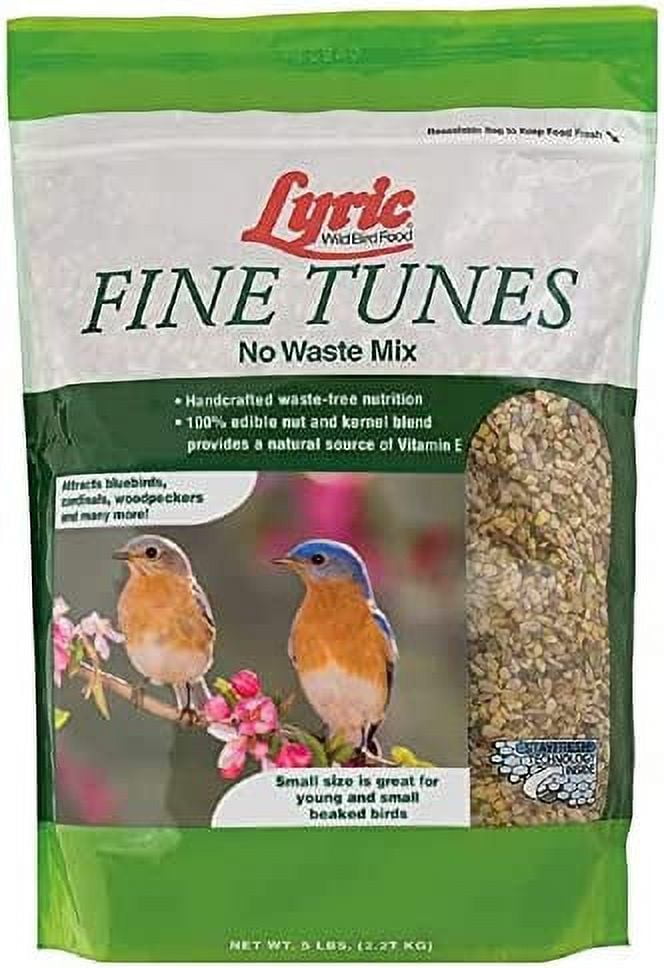 Lyric Fine Tunes Wild Bird Seed - No Waste Bird Food Mix - Attracts