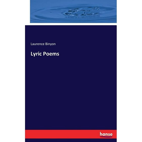 Lyric Poems, (Paperback)