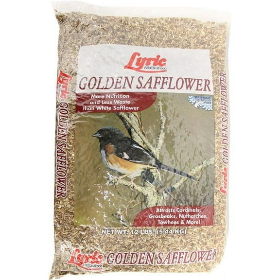 Lyric Safflower Seed, 12 lbs