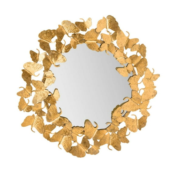 Lyrical Round Wall Mirror TOV Furniture