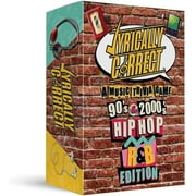 Lyrically Correct Game Clearance! Lyrically Correct 90's and 2000's Hip Hop and R & B Music Trivia Card Game |Multi Generational Family Gatherings Adult Game Night and Fun Trivia Clearance Toys