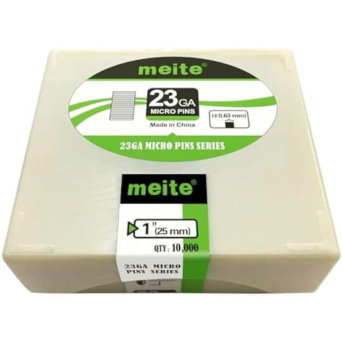 Lyricalux 23 Gauge Pin Nails, 1Inch Micro Headless Pins for Pin Nailer