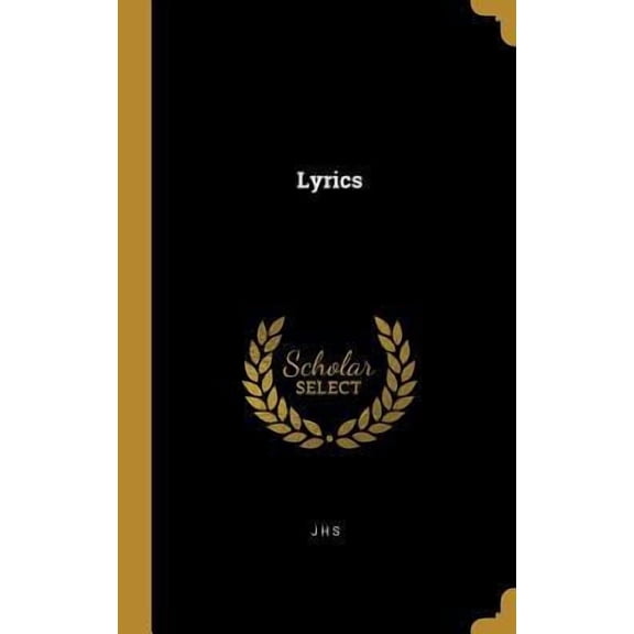 Lyrics Hardcover