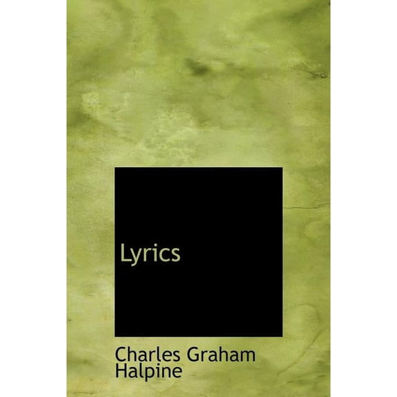 Lyrics (Hardcover)