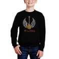 thumbnail image 1 of Lyrics To Freebird - Boy's Word Art Crewneck Sweatshirt, 1 of 3