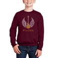thumbnail image 1 of Lyrics To Freebird - Boy's Word Art Crewneck Sweatshirt, 1 of 3