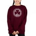 thumbnail image 1 of Lyrics To When Irish Eyes Are Smiling - Girl's Word Art Crewneck Sweatshirt, 1 of 3