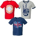 thumbnail image 1 of Lyrics by Lennon and McCartney 3 Pack T-Shirts Toddler to Big Kid, 1 of 5