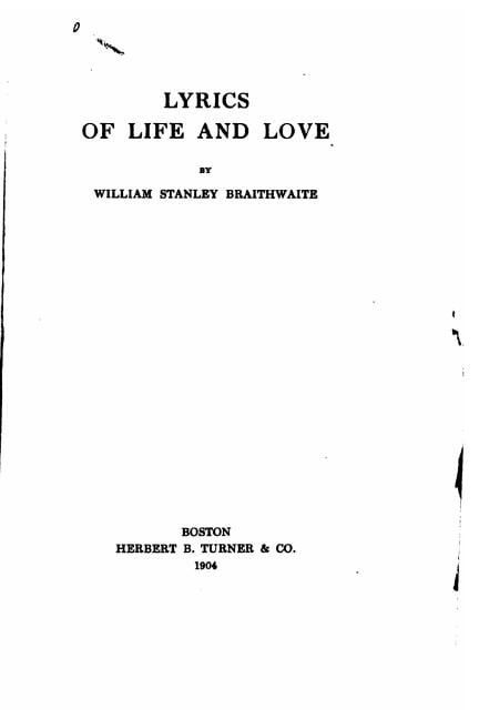 Lyrics of Life and Love