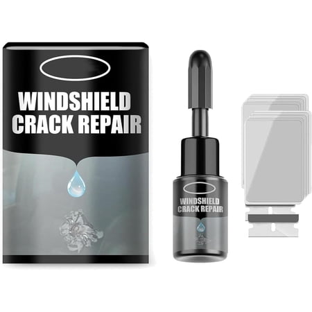 Lyseemin Glass Fix, Lyseemin Glassfix Guard 2025 Windshield Crack Repair Formula, Car Windshield Crack Repair Kit, Windshield Repair Kit for Chips and Cracks