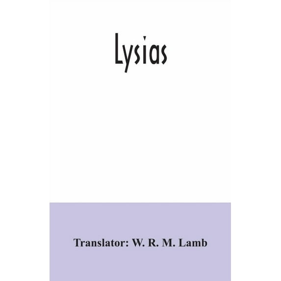 Lysias (Paperback)