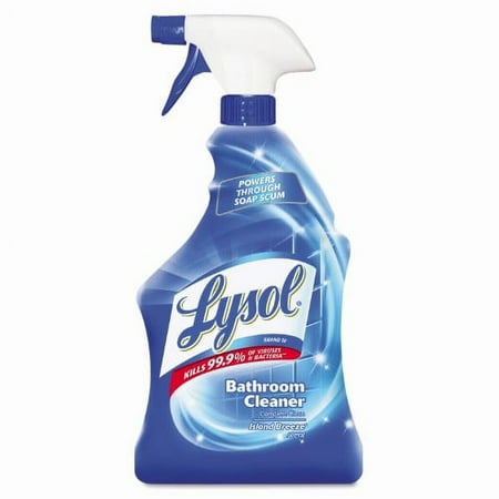 Lysol 1920002699 Bathroom Cleaner, Island Breeze Scent, 32 Oz (Pack of 24)