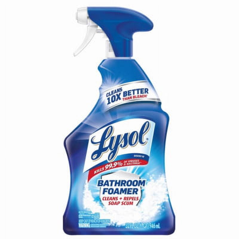 Lysol 22 OZ bathroom cleaner. Clean bathroom surfaces to a brilliant s ...