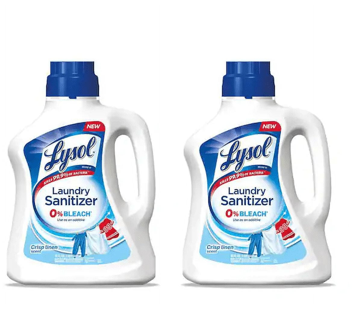 Lysol 90 oz. Crisp Linen Liquid Laundry Sanitizer (2Pack)