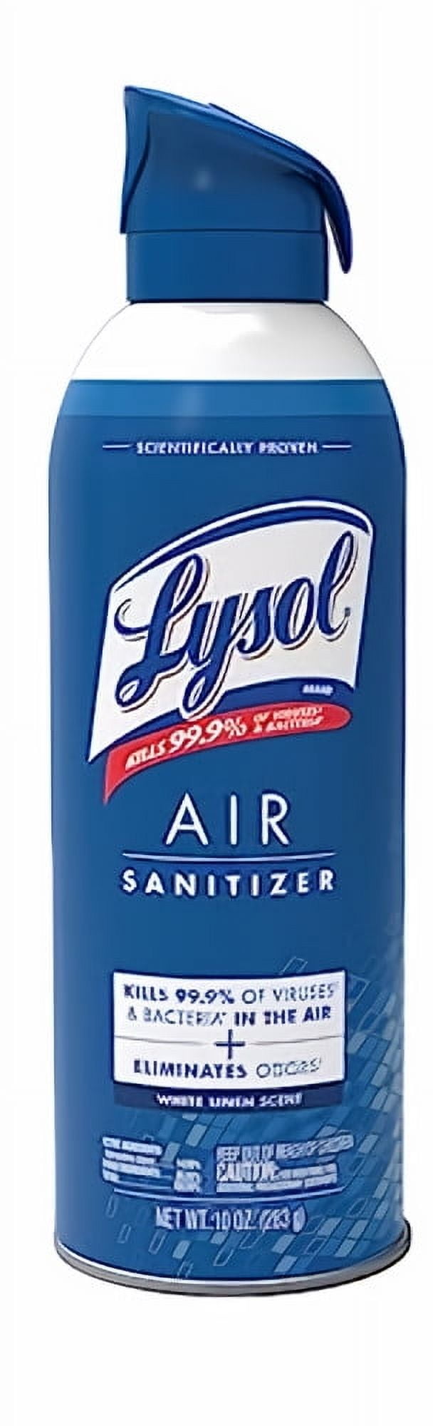 Lysol Air Sanitizer Spray White Linen Scent (Pack of 12)