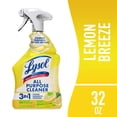 thumbnail image 1 of Lysol® All Purpose Cleaner Sanitizing and Disinfecting Spray Lemon Breeze Scent, 32 oz, Bottle, 1 of 10