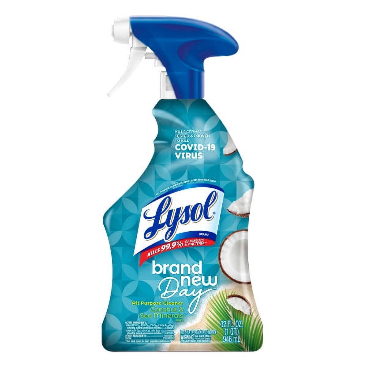 Lysol Multi Purpose Cleaner Spray, For Cleaning and Disinfecting, Bleach Free (Contains Hydrogen