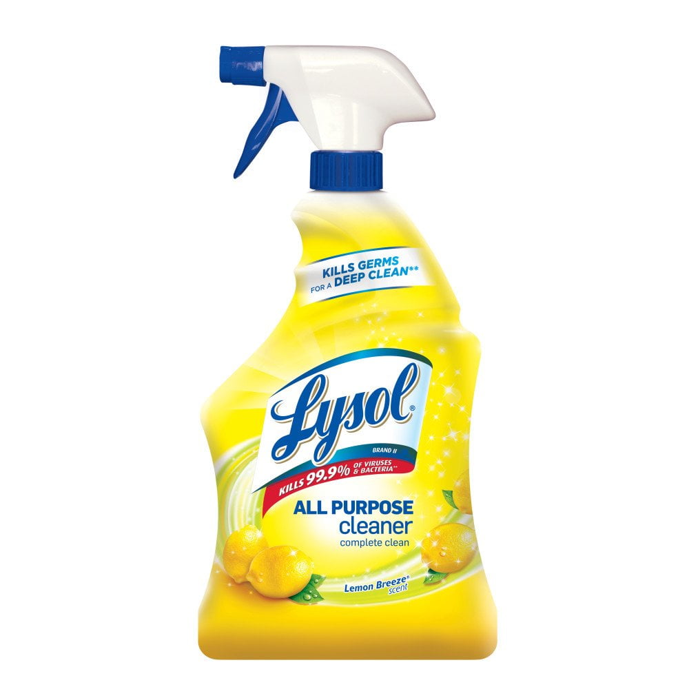Lysol Lemon Breeze Scented All Purpose Cleaner & Disinfectant Spray - 32 fl oz