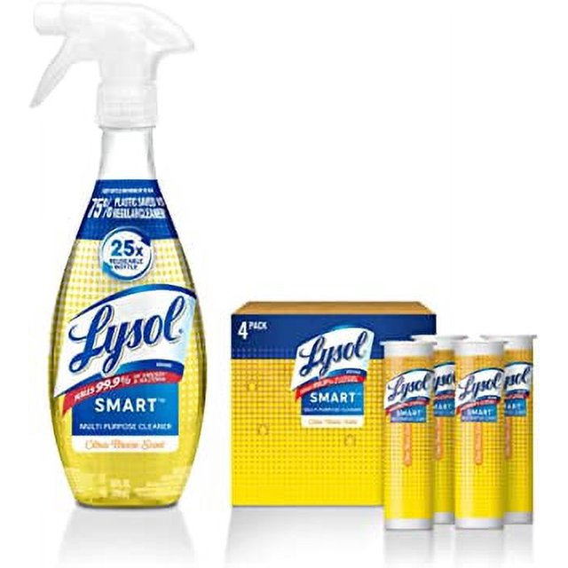 Lysol AllPurpose Cleaners, Citrus Scent, 25 Fluid Ounce