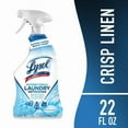 thumbnail image 1 of Lysol Antibacterial Laundry Refresher Spray, Sanitizing Spray for Clothes, Crisp Linen, 22 oz, 1 of 1