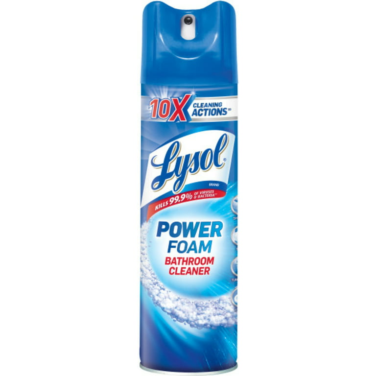 Lysol Bathroom Cleaner Spray, Island Breeze 24 oz (Pack of 5)