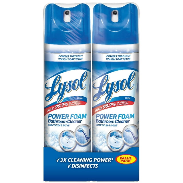 Lysol Bathroom Cleaner Spray, Island Breeze, 48oz (2X24oz)