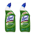 thumbnail image 1 of Lysol Bleach Toilet Bowl Cleaner, 24oz, 10X Cleaning Power (2 Pack), 1 of 4