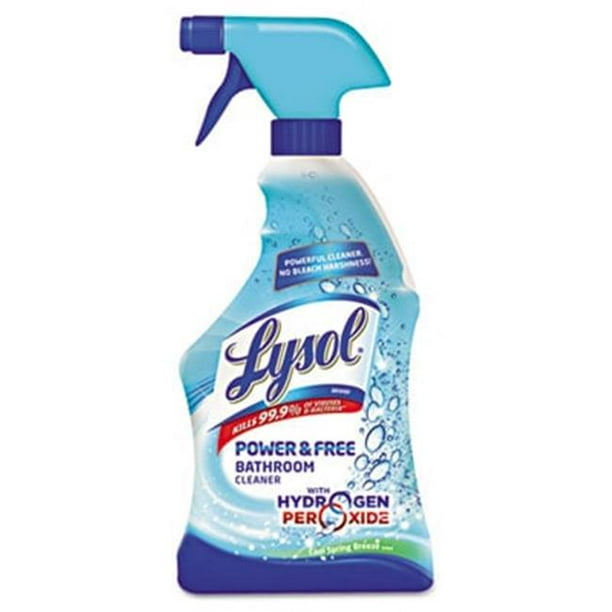 Lysol Brand Power & Free Bathroom Cleaner 22 oz Trigger Spray Bottle