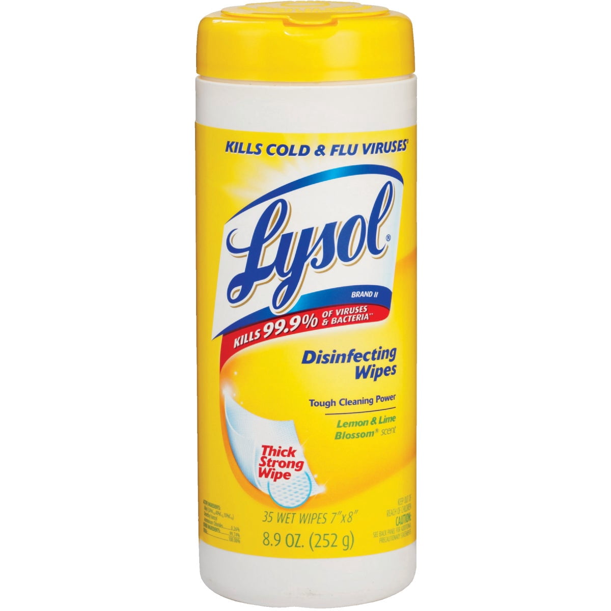 Lysol Disinfecting Wipes Citrus Scent - Household Cleaning Wipe - 35 Ct, Pack of 12